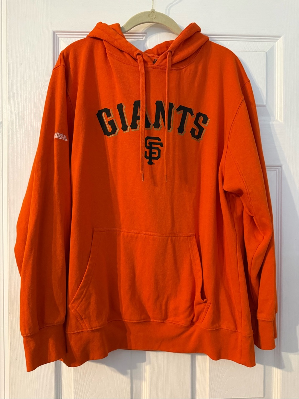 San Francisco Giants Orange Pullover Hoodie